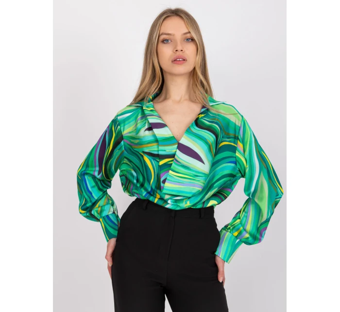 Blúzka DHJ BZ 15201.30 zelených Blúzka DHJ BZ 15201.30 zelených