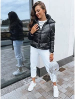 Dámska prešívaná bunda LOLAROSE black FashionStreet TY3684