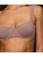 Dámska podprsenka Body Make-Up Illusion Balconette EX - BROWN - hnedá 00ZE - TRIUMPH Dámska podprsenka Body Make-Up Illusion Balconette EX - BROWN - hnedá 00ZE - TRIUMPH