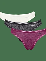 sloggi GO Crush String C3P – čierna kombinácia – SLOGGI čierna kombinácia – SLOGGI