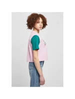 Tričko Karl Kani Serif Crop Block Tee W 6130859