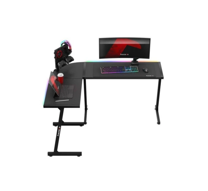 Herní stůl Hero model 21335676 Black RGB - Huzaro