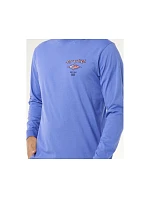 Pánske tričko RIP CURL Fade Out Icon L/S Tee, modré