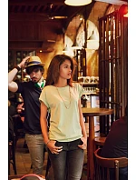 Daiber 8005 Dámske tričko z bio bavlny 02.8005 soft green