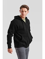 Fruit of the Loom Classic Hooded Sweat Jacket Mikina s kapucňou 16.2062 tmavošedá melírovaná Fruit of the Loom Classic Hooded Sweat Jacket Mikina s kapucňou 16.2062 tmavošedá melírovaná
