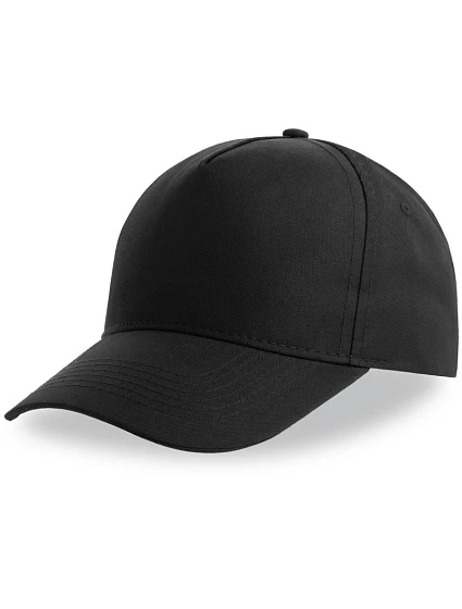 Atlantis Headwear Kid Recy Five Detská 5-panelová čiapka 33.0237 čierna Atlantis Headwear Kid Recy Five Detská 5-panelová čiapka 33.0237 čierna