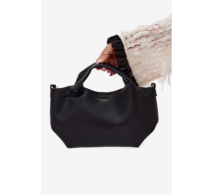 Černá taška z imitace kůže Corisse