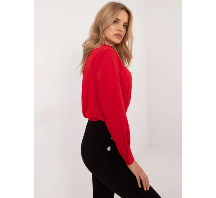 Košeľa DHJ KS 15260.96 červená