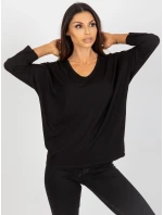 Bluzka RV BZ model 18496706 czarny - FPrice Bluzka RV BZ model 18496706 czarny - FPrice