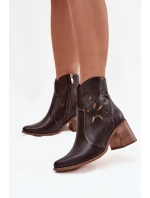 Topánky na podpätku model 222963 Krok vo veľkom štýle