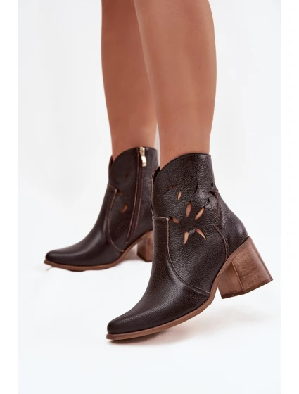 Topánky na podpätku model 222963 Krok vo veľkom štýle