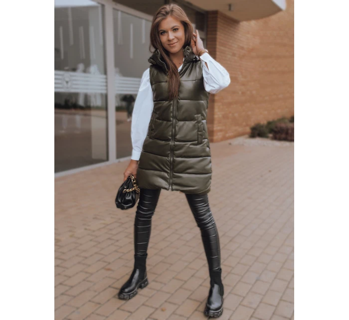 Dámská zelená vesta Dstreet model 21963897 - FashionStreet