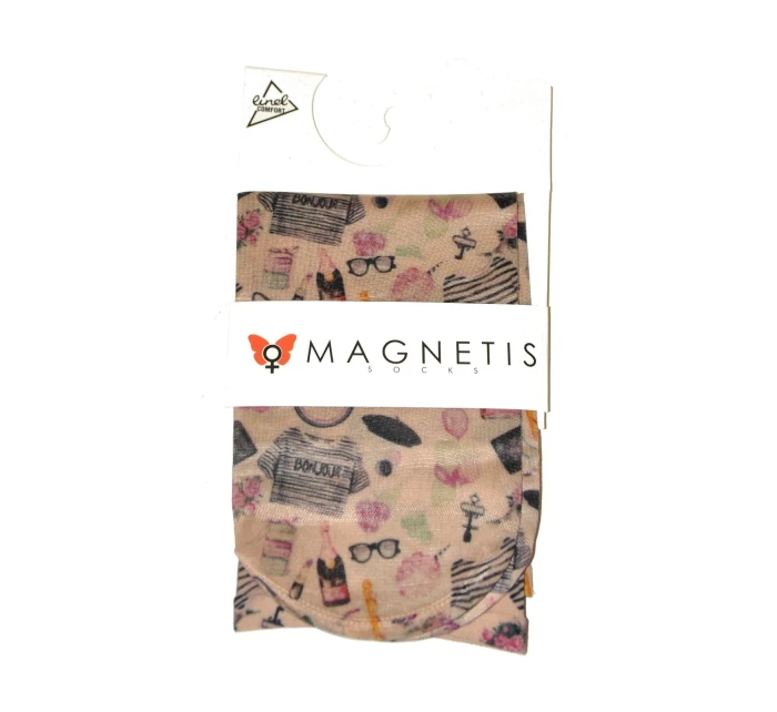 Dámske vzorované ponožky Magnetism lycra 20 den