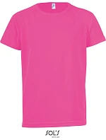 SOL'S Sporty Kids Dětské raglánové sportovní tričko model 22524658 neon pink SOL'S Sporty Kids Dětské raglánové sportovní tričko model 22524658 neon pink
