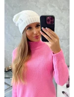 Dámska čiapka Klarysa K394 biela Dámska čiapka Klarysa K394 biela