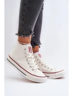 Dámské vysoké tenisky Big Star model 21654781 bílé - Big Star Shoes