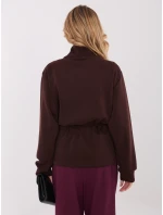 Bluza MJ BL model 21782533 ciemny brązowy - FPrice Bluza MJ BL model 21782533 ciemny brązowy - FPrice