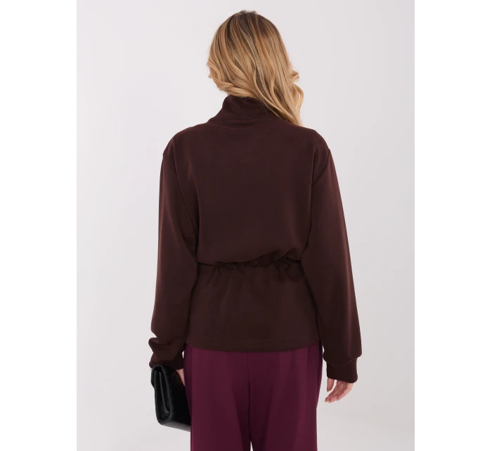 Bluza MJ BL model 21782533 ciemny brązowy - FPrice Bluza MJ BL model 21782533 ciemny brązowy - FPrice