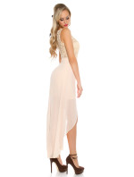 Sexy KouCla High Low Evening Dress with Lace