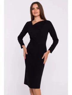 Dámské šaty model 21135582 Černá - STYLOVE