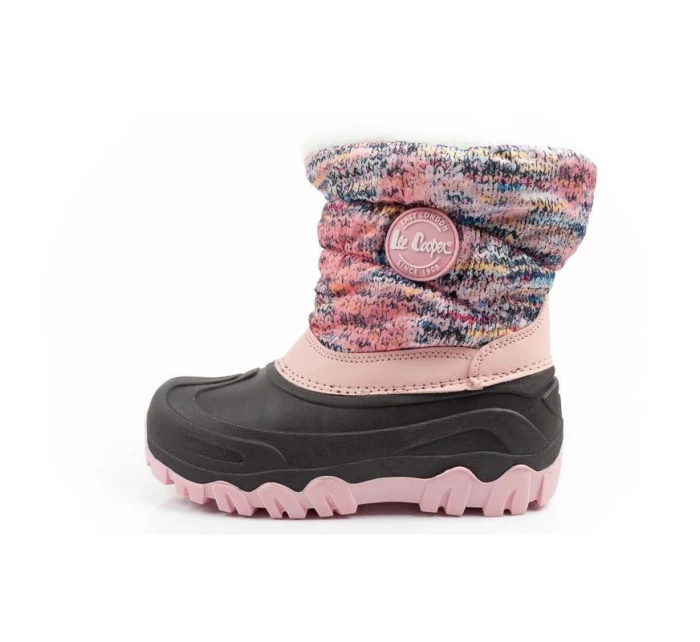 Detské zimné snežnice Kuky pink - Lee Cooper