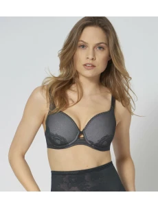 Dámska podprsenka Wild Rose Sensation WP čierna - Triumph