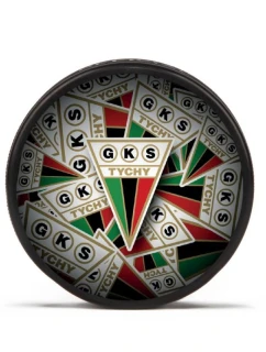 Hokejový puk GKS Tychy Clone SREBKRCLONE