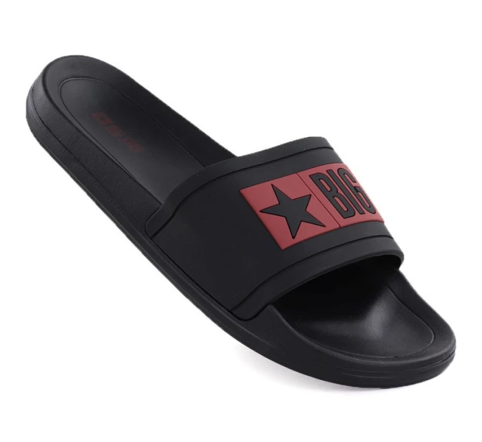 Pánske plážové žabky bazén čierne Big Star TT174A003