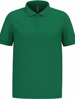 K 254 Pánské piqué polo model 22422016 kelly green - Kariban