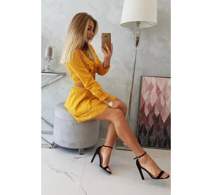 Horčicové boho šaty Horčicové boho šaty