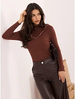 Sweter IR SW model 22401054 jasny brązowy - FPrice Sweter IR SW model 22401054 jasny brązowy - FPrice