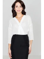 Dámska blúzka K138 Ecru - Lenitif