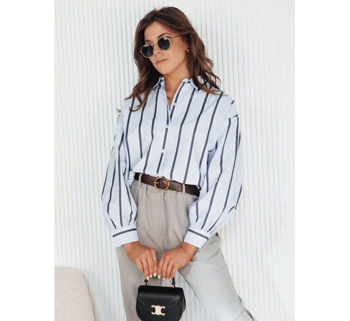 Dámské modré tričko Dstreet model 21972599 - FashionStreet Dámské modré tričko Dstreet model 21972599 - FashionStreet