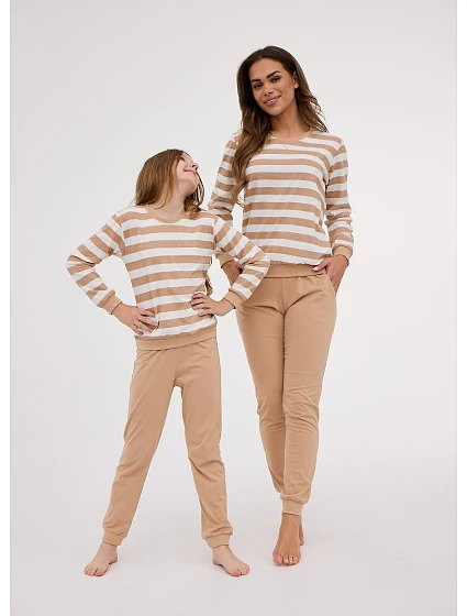 Pyžamo model 21293210 long/r Molly 2 S2XL dámské - Cornette