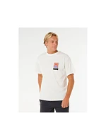 Koszulka męska Tee biała model 22245240 - Rip Curl Koszulka męska Tee biała model 22245240 - Rip Curl
