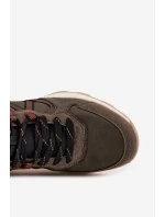 Buty Trekkingowe Męskie WRANGLER WEST MEN MID 20253027 Ciemnozielone