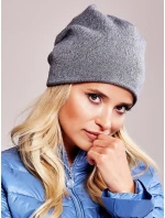 Czapka AT CZ model 19056125 ciemny szary - FPrice