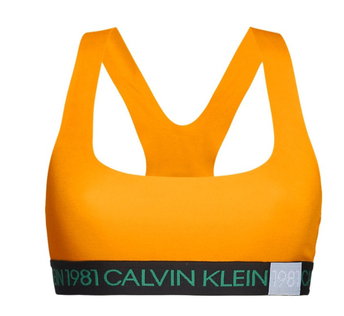 Sportovní podprsenka model 14653314 oranžová - Calvin Klein