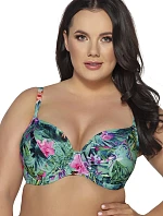 Dámska plavková podprsenka Paradise SK-206 Green mix - AVA