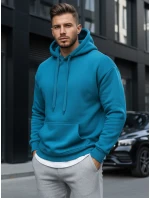 Pánska svetlomodrá mikina FashionStreet BX5108 Pánska svetlomodrá mikina FashionStreet BX5108