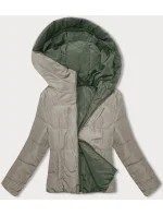 oboustranná krátká bunda s kapucí model 18863111 - S'WEST oboustranná krátká bunda s kapucí model 18863111 - S'WEST