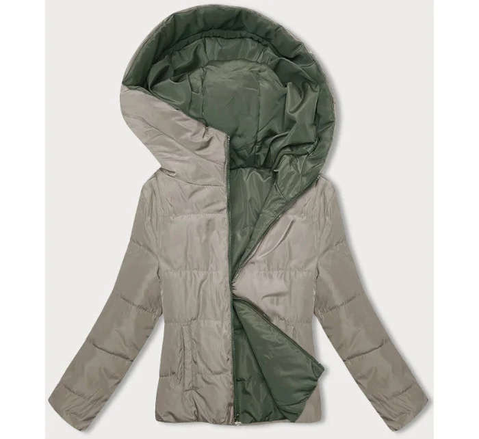 oboustranná krátká bunda s kapucí model 18863111 - S'WEST oboustranná krátká bunda s kapucí model 18863111 - S'WEST