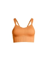 CASALL Bezšvová vystužená športová podprsenka juicy orange