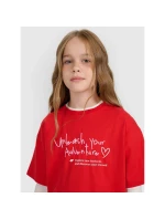 Dívčí tričko s potiskem model 21907074 - 4F