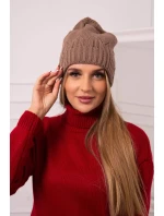 Dámska čiapka Irmina K333 mocca Dámska čiapka Irmina K333 mocca