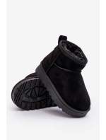 Dětské zimní boty černé model 21639780 - Boto Dětské zimní boty černé model 21639780 - Boto