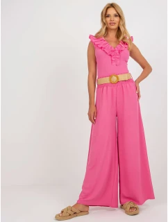 Nohavice DHJ SP 8387.57 ružová