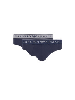 Pánske nohavičky 2Pack 111733 4R720 tm. modrá - Emporio Armani