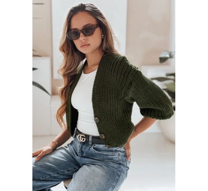 Dámsky sveter NUTI green FashionStreet MY1672