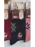 WiK SO&LI 002 dámske angorské ponožky 015 35-42